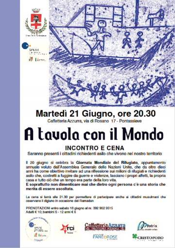 a tavolo con il mondo a tavolo con il mondo