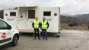 L’Amministrazione comunale di Pontassieve nelle zone del terremoto