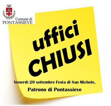 San Michele Arcangelo, Patrono di Pontassieve. 29 settembre San Michele Arcangelo, Patrono di Pontassieve. 29 settembre