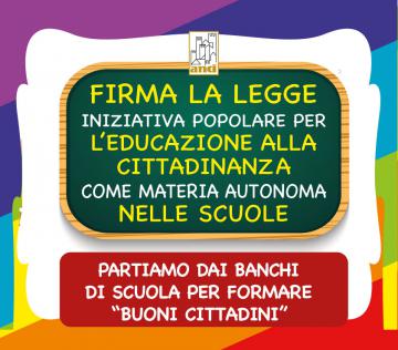 legge iniziativa popolare – educazione civica a scuola legge iniziativa popolare – educazione civica a scuola