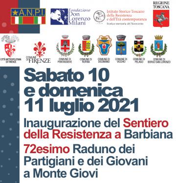 Raduno dei partigiani e dei Giovani a Monte Giovi 10-11 luglio 2021 Raduno dei partigiani e dei Giovani a Monte Giovi 10-11 luglio 2021