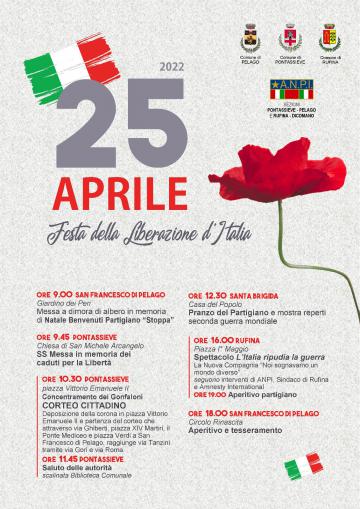Pontassieve 25 aprile 2022. Festa di Liberazione Pontassieve 25 aprile 2022. Festa di Liberazione