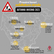 Asfalti sul territorio: Pontassieve