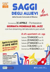 Pontassieve, Scuola di Musica. Tempo di saggi finali. 13 maggio - 4giugno 2023