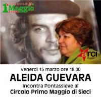 Pontassieve, 15 marzo 2019. Aleida Guevara al Circolo Primo Maggio di Sieci