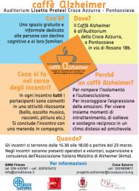 Pontassieve. Caffè Alzheimer 2017