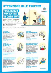 Publiacqua. Attenzione alle truffe!