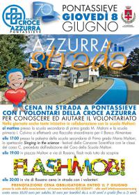 Azzurra in strada. 8 giugno 2017