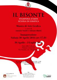 Il Bisonte. Pontassieve 30 aprile - 3 luglio 2016