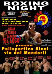 Boxing Night. Pontassieve 10/11/2018