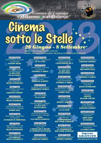 Pontassieve. Cinema Sotto le stelle. Ogni martedì, dal 3 luglio al 28 agosto 2018