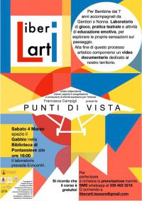Da sabato 4 marzo 2023, partono i laboratori “Punti di vista” a Il Gabbio, via Tanzini 23 a Pontassieve