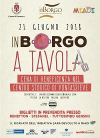 In Borgo a Tavola. 21 giugno 2018