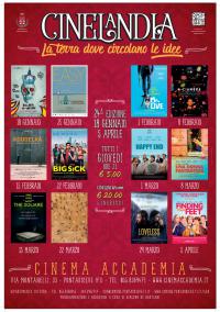 Cinelandia, Pontassieve 18 gennaio - 5 aprile 2018