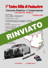 RINVIATO Trofeo Città di Pontassieve 