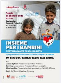 Insieme per i bambini. Pontassieve 13 gennaio 2024