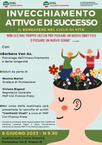 Invecchiamento Attivo. Pontassieve, 8 giugno 2023