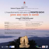 L’insediamento etrusco di Monte Giovi. 3000 anni sopra le nuvole. 17 giugno 2017