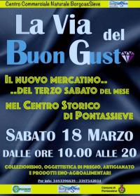 La via del buon gusto. Marzo 2017