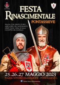 Festa Rinascimentale. Dal 25 al 27 maggio 2023 in piazza Vittorio Emanuele II a Pontassieve