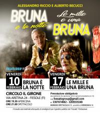 Alessandro Riccio e Alberto Becucci. Doppio spettacolo al Circolo Il Girone, Fiesole. 10 e 17 febbraio 2023