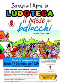 Inaugurazione ludoteca Pontassieve 8 dicembre 2016