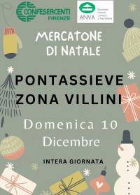 Pontassieve, Mercatone di Natale domenica 10 dicembre 2023 