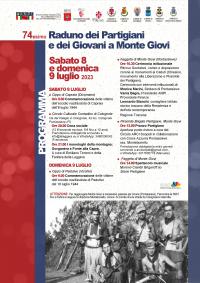 Raduno dei partigiani e dei Giovani a Monte Giovi 9 luglio 2023