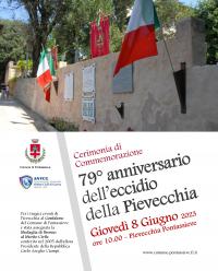 79° Anniversario del tragico Eccidio di Pievecchia 