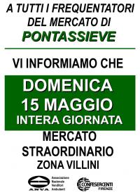 Pontassieve, 15 maggio 2022, mercato straordinario