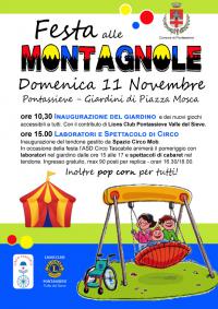 Giornata di festa ai giardini delle “Montagnole” di Piazza Mosca. 11 novembre 2018