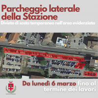 Parcheggio laterale della Stazione 