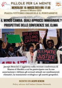 Pillole per la mente. Pontassieve 15 marzo 2023