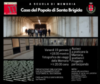A scuola di Memoria. Pontassieve, frazione Santa Brigida 19 gennaio 2024