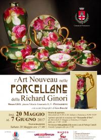 L’Art Nouveau nelle porcellane della Richard Ginori. Pontassieve 2017