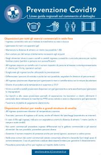 Linee guida regionali sul commercio al dettaglio. Ordinanza RT 100/2020