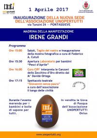 Inaugurazione nuova sede associazione UNOPERTUTTI 2017