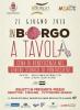 In Borgo a Tavola. 21 giugno 2018