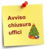 Chiusura uffici