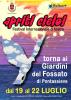 Torna ai giardini del Fossato di Pontassieve, Apriti Cielo. 19 - 22 luglio 2018