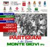 Pontassieve. Raduno dei partigiani e dei giovani. Monte Giovi, 7 e 8 luglio 2018