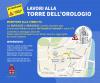 La Porta Aretina (Torre dell’Orologio) lavori dal 28/03 al 5/04/2022 