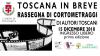 Pontassieve. Toscana in Breve. Rassegna di cortometraggi di autori toscani. 15 dicembre 2018