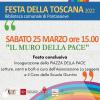 Il muro della Pace. Pontassieve 25 marzo 2023