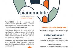 Arriva il “PianoMobile”, in strada verso il futuro di Pontassieve e Pelago. Al via martedì 24 maggio il percorso di partecipazione per la redazione del Piano operativo intercomunale dei Comuni di Pontassieve e Pelago