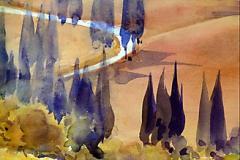 Acqua, luce e poesia: mostra di acquerelli di Luciano Piseri. Pontassieve, 1-29 aprile 2017