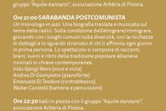 Pontassieve, Piazza dei Popoli, 4-6 luglio 2018