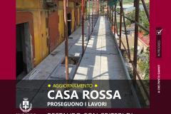 Pontassieve. A Casa Rossa proseguono i lavori, maggio 2022