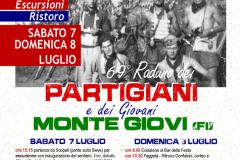 Raduno dei partigiani e dei giovani. Monte Giovi, 7 e 8 luglio 2018
