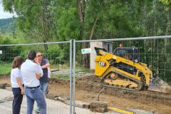 Pontassieve, 16 giugno 2023. Ciclopista dell’Arno. Al via il cantiere per la realizzazione del tratto lungo l’Arno da Sieci a Pontassieve